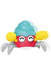 Caranguejo de Banho Carapaça Vermelha com Movimento