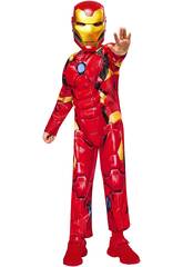 Fato Infantil Marvel Iron Man Black Line Tamanho XXS