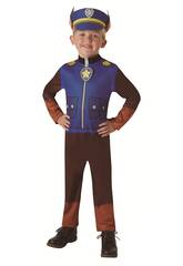 Costume da bambino Chase della Paw Patrol taglia T con cappello