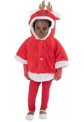 Dguisement enfant Baby Santa Reno taille XXS avec capuche