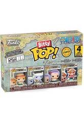 Funko Bitty Pop One Piece Pack 4 com Nami
