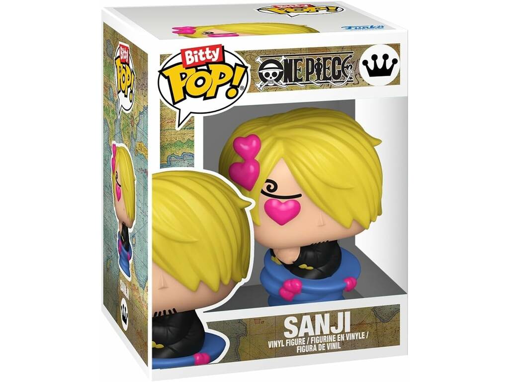 Funko Bitty Pop One Piece Pack 4 avec Sanji