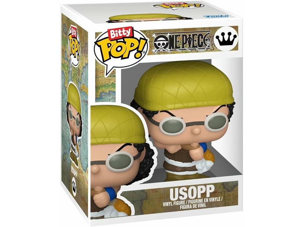 Funko Bitty Pop One Piece Pack 4 avec Usopp