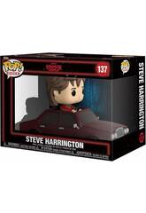 Funko Pop Rides Stranger Things Figurine Steve Harrington dans une voiture