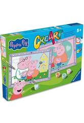 Creart Peppa Pig mit 2 Bildern der Peppa-Familie