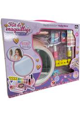 Kit de Maquilhagem com Espelho Toucador e Acessórios