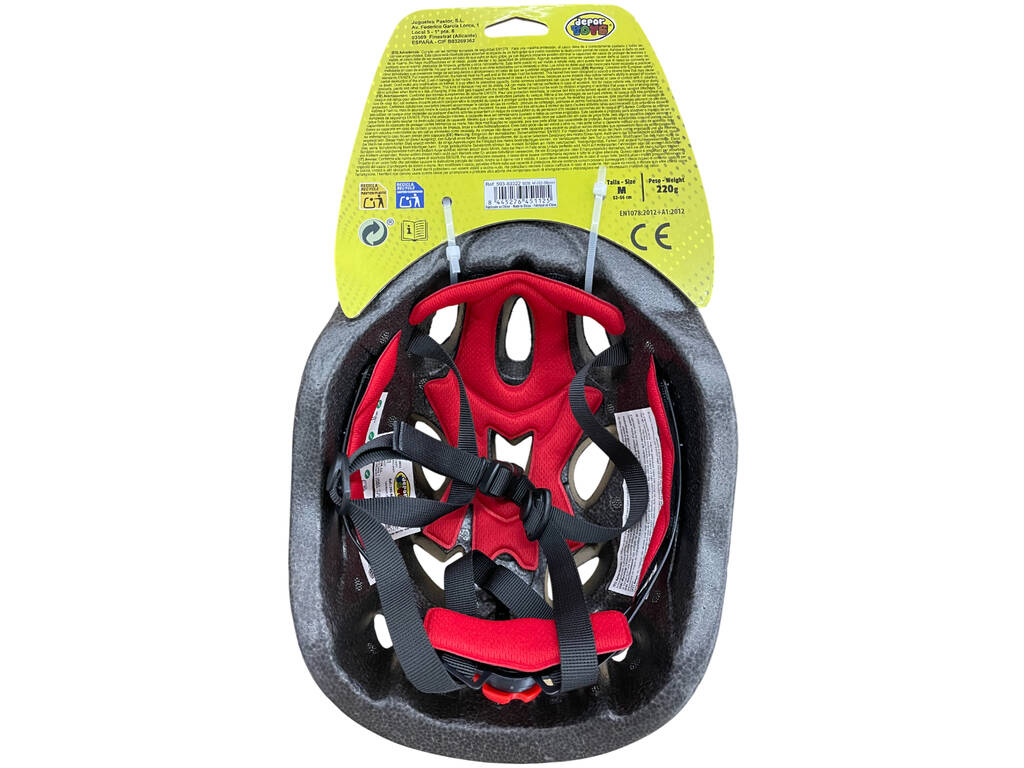 Casque de sport bleu taille M