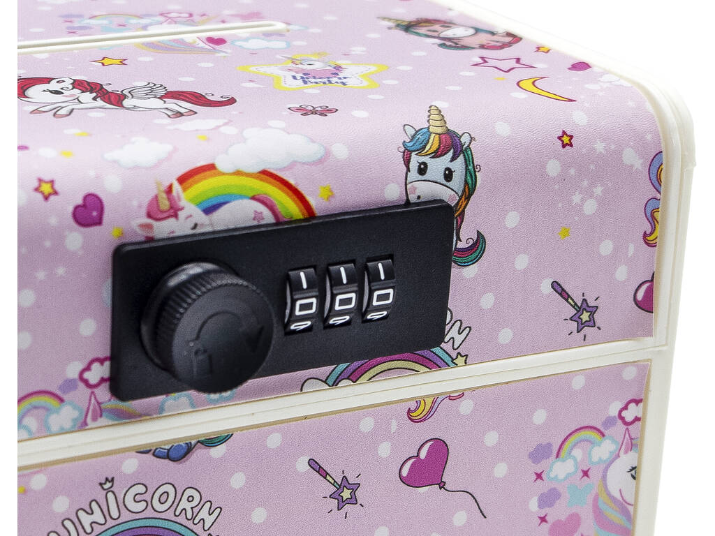 Coffre-fort Licorne 12 x 18 x 15 cm