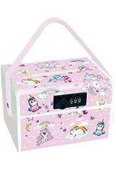 Cofre Unicórnio 12x18x15 cm