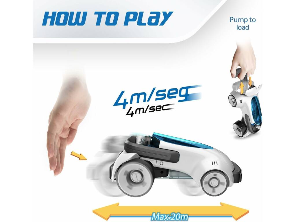 Xtreme Bots Luftbetriebenes Fahrzeug Aerocar mit 113 Teilen