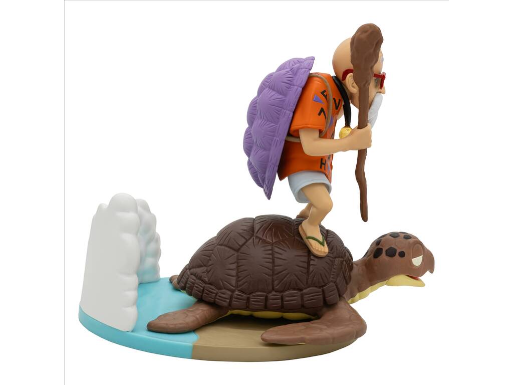 Dragon Ball History Box Figura Maestro Roshi con Tortuga de 12 cm