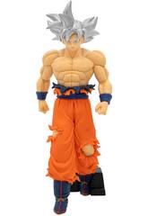 Dragon Ball Super Solid Edge Works Figura Son Goku Ultra Instinct de 20 cm