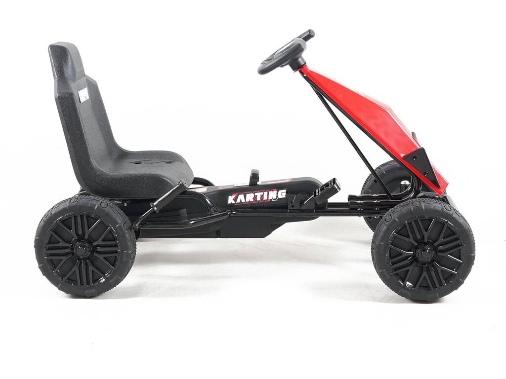 Kart à pédales Go-Kart rouge