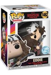 Funko Pop Television Stranger Things Figura Eddie con Guitarra Special Edition