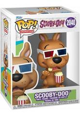 Funko Pop Animation Scooby Doo Figura Scooby Doo con Gafas y Palomitas