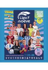 Liga F Moeve 2025-26 Umschlag mit 8 Sammelkarten