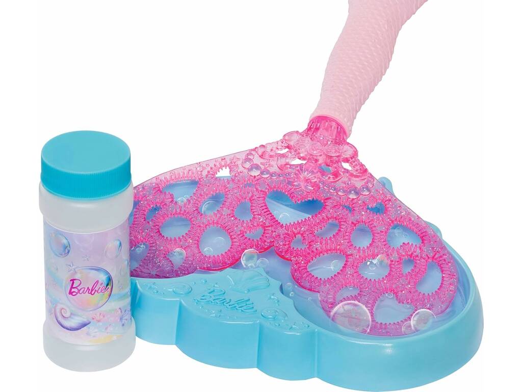 Barbie Muñeca Sirena Burbujas Resplandecientes