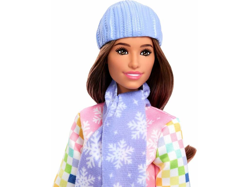 Barbie Tu peux être une poupée snowboardeuse avec accessoires