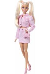 Barbie Deluxe Style Muñeca con Chaqueta Vaquera Rosa