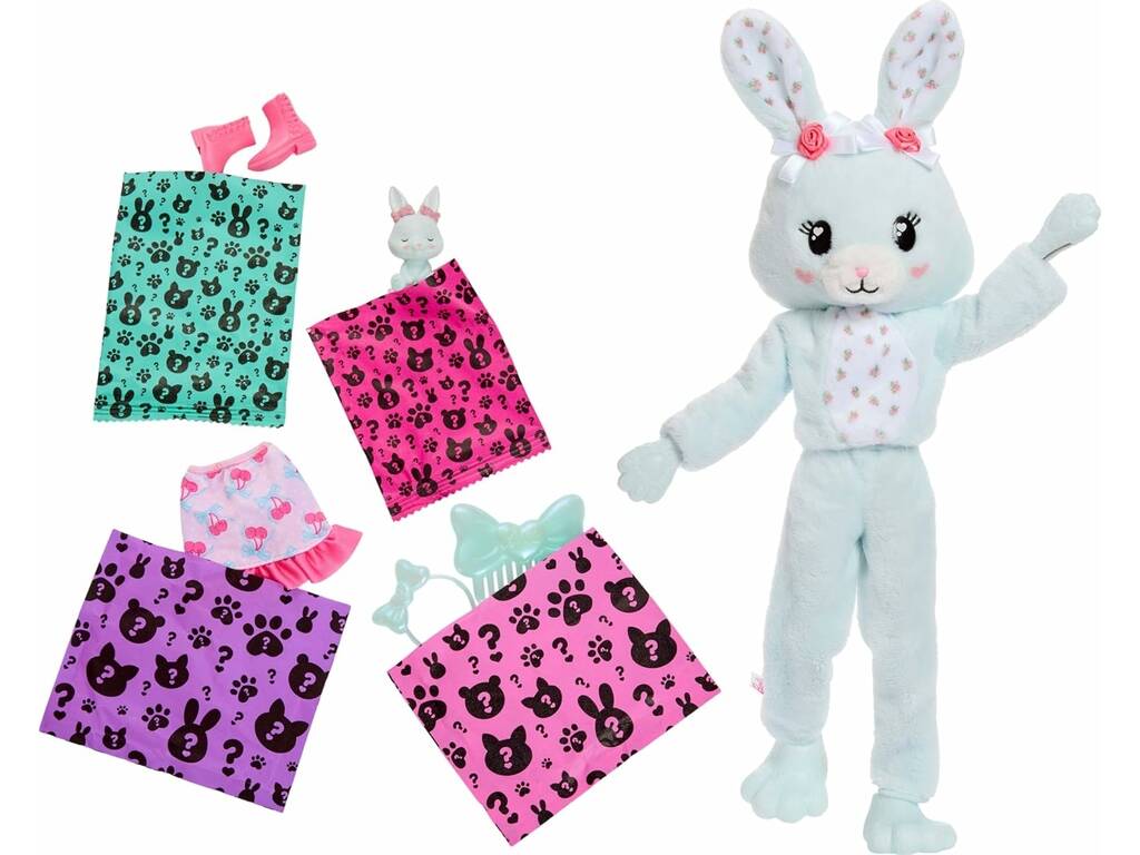 Barbie Cutie Reveal Lazos Dulces Coniglietto Menta