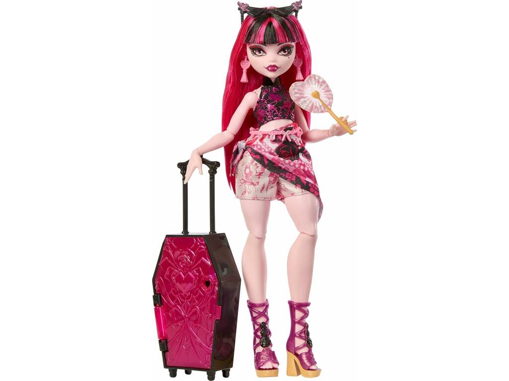 Monster High Skulltimate Secrets Destination Gore-Geous Oasis Poupée Draculaura