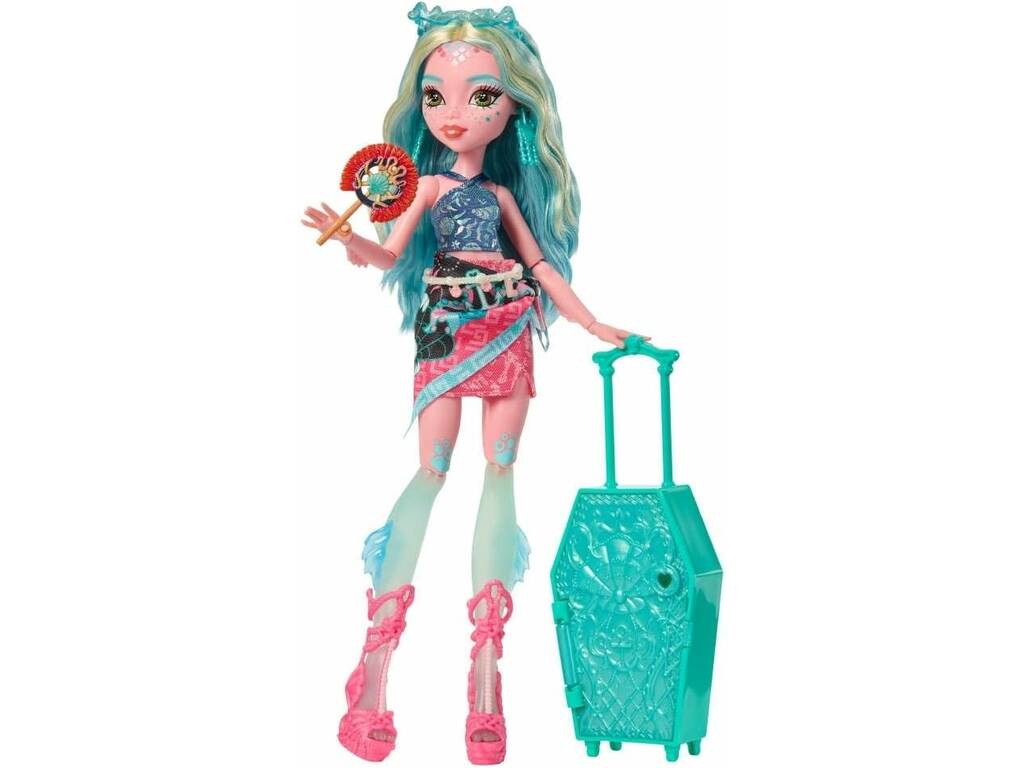 Monster High Skulltimate Secrets Destination Gore-Geous Oasis Poupée Lagoona Blue