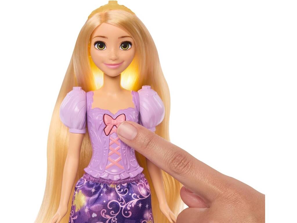 Disney Princess Boneca Rapunzel com Melena Mágica