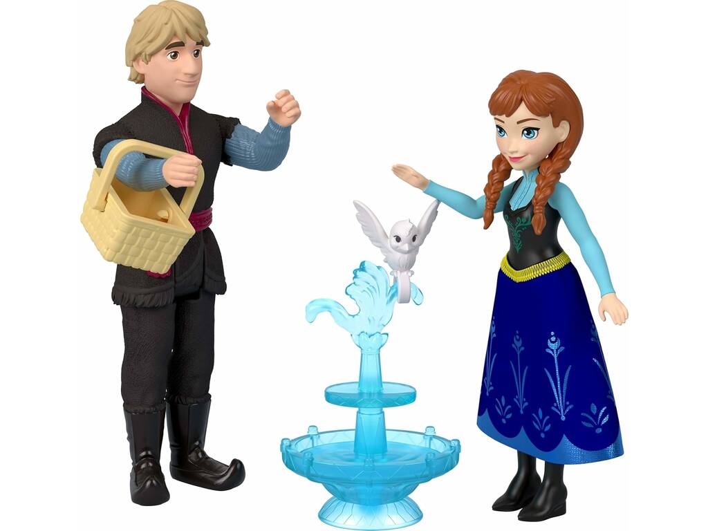 Disney Frozen Pack Conjunto de Personagens da Anna e Elsa