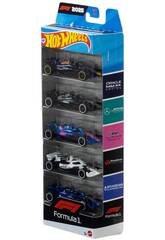 Hot Wheels Formule 1 lot de 5 voitures de 2025
