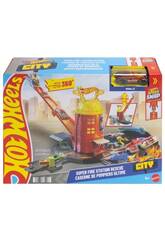 Hot Wheels City Caserne de pompiers