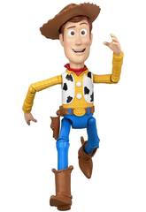 Toy Story 5 Figura Woody Corredor de 30 cm con Frases y Sonidos