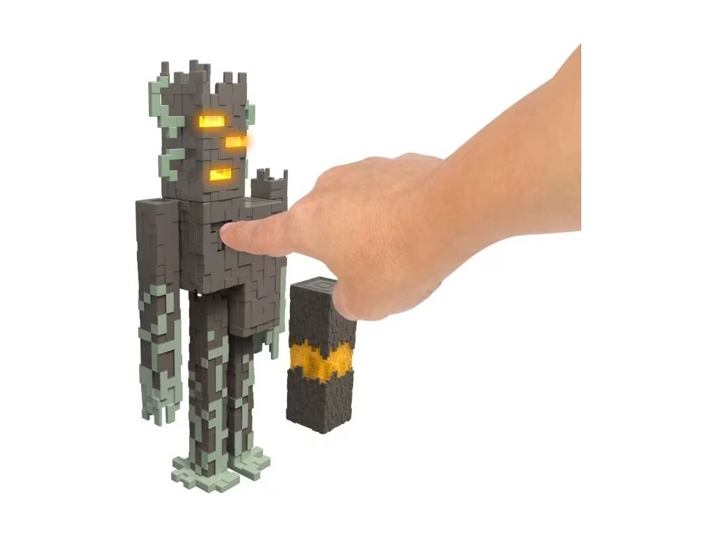 Minecraft Figurine crépitante avec lumière et sons