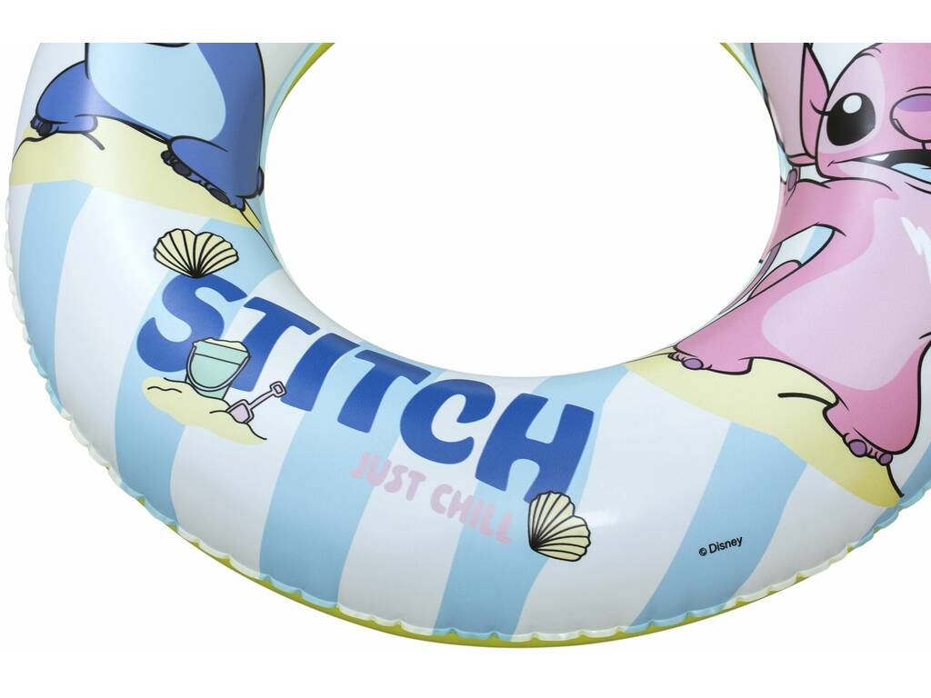 Disney Stitch Flutuador Insuflável de 56 cm Stitch e Angel Bestway 9104U