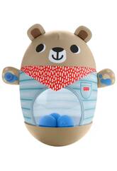 Fisher Price Osito Inflable Golpea y Balancea del Bosque de la Amistad de 33 cm