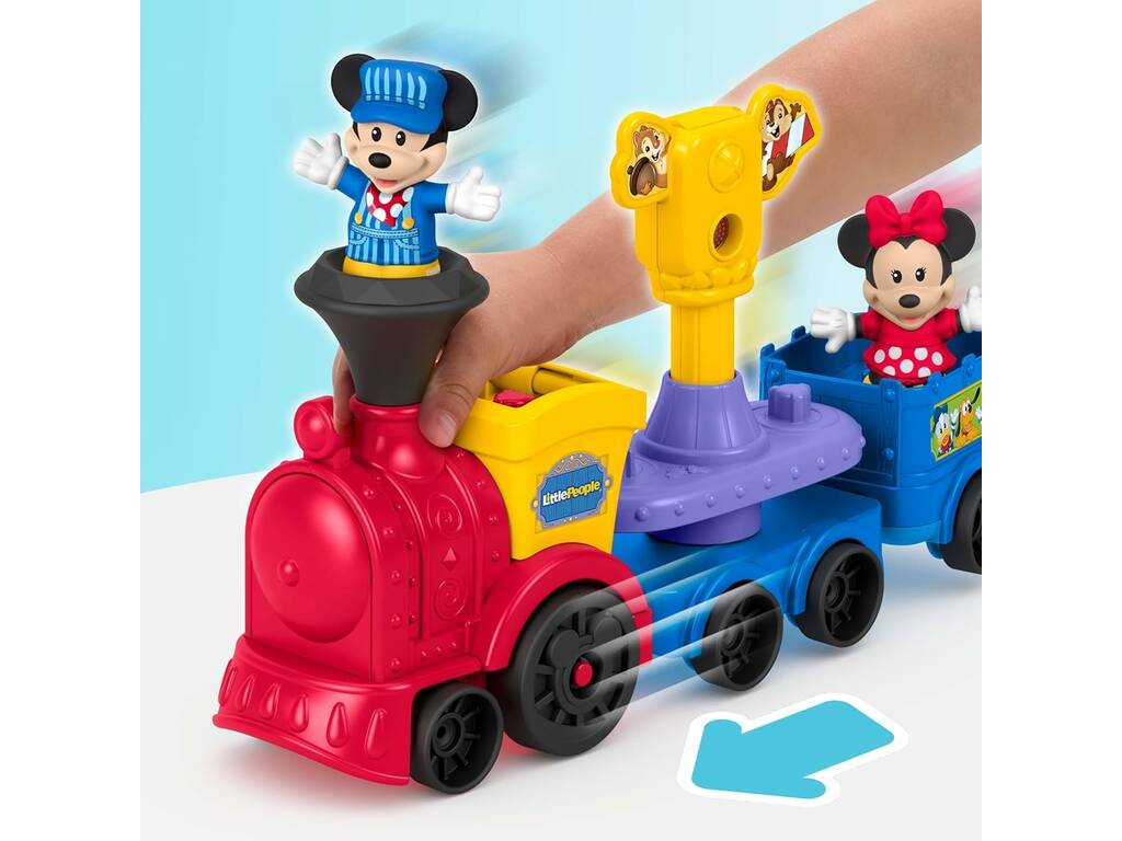 Fisher Price Little People Mickey Mouse Clubhouse Tren Musical de Mickey y Minnie