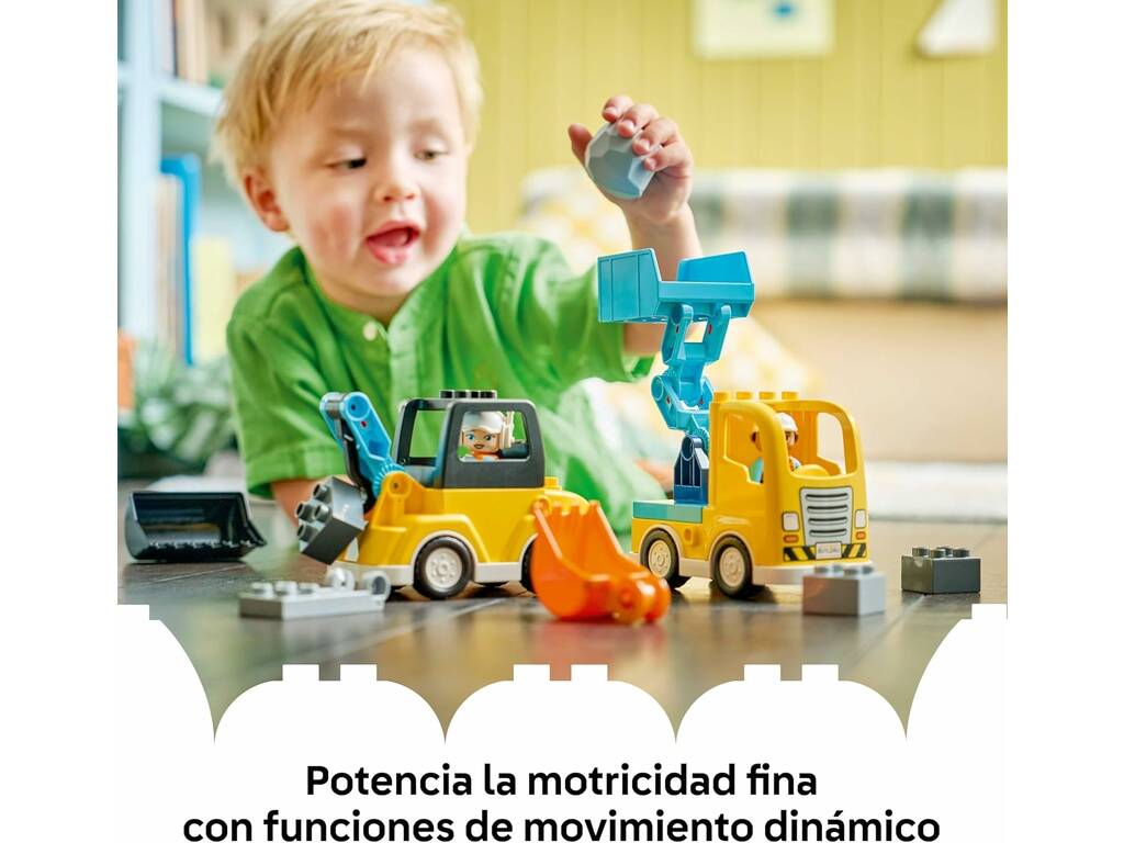 Lego Duplo Veículos de Construção 3 em 1