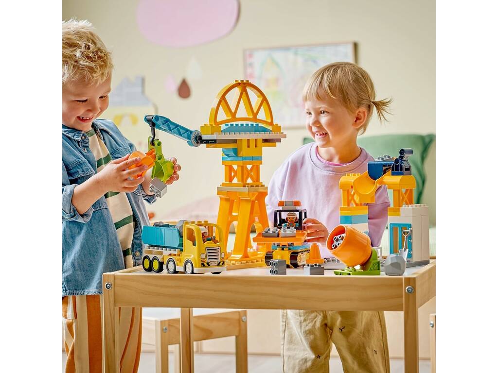 Lego Duplo Obra e Veículos de Construção 3 em 1