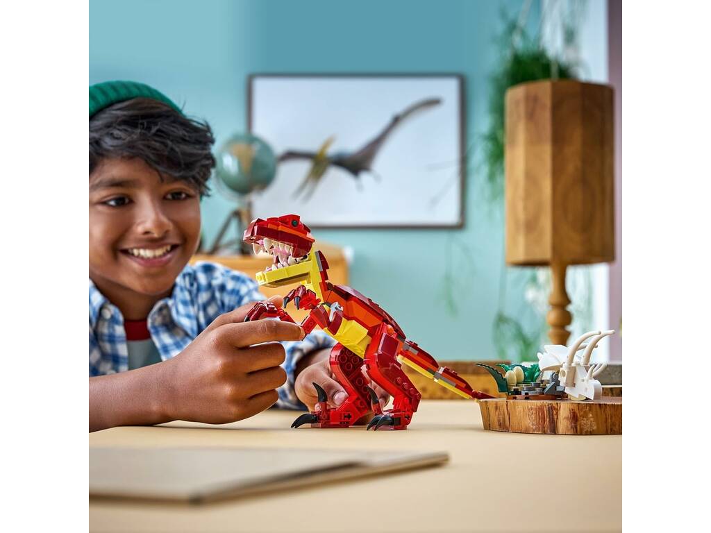Lego Creator 3 in 1 Dinosauri Feroci