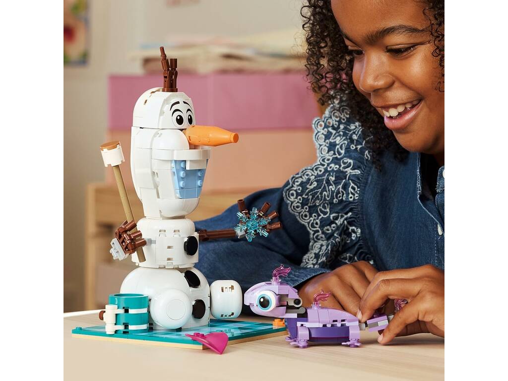 Lego Disney Frozen Divertente picnic di Olaf e Bruni