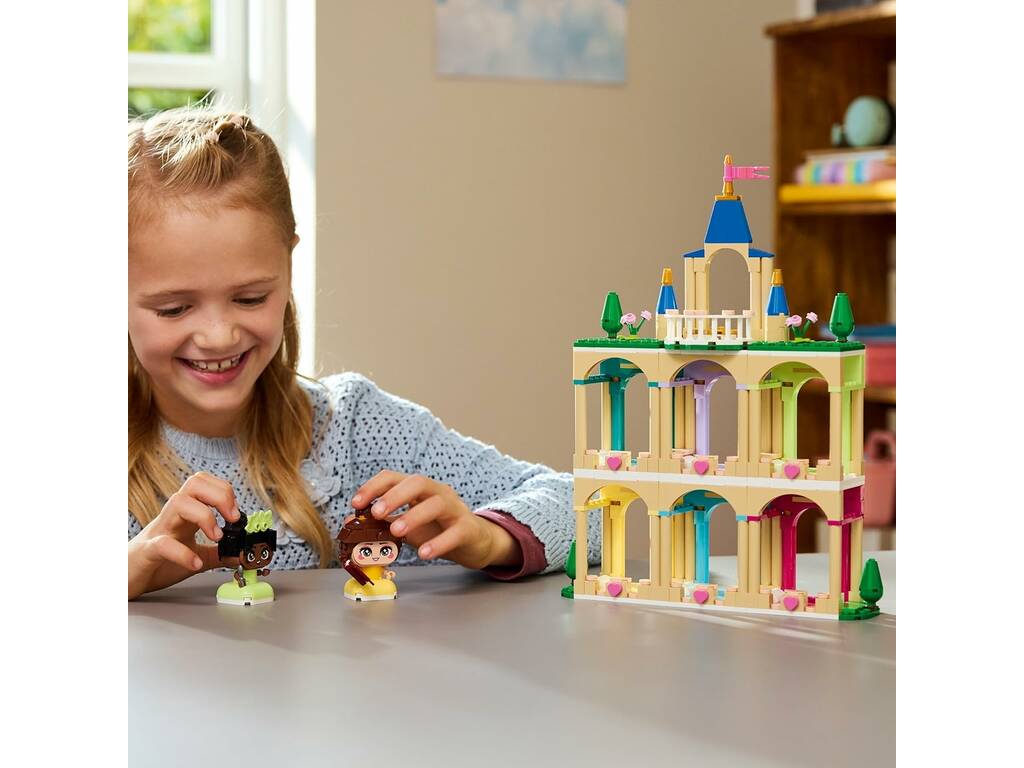 Lego Disney Mini Bella e Tiana con castello