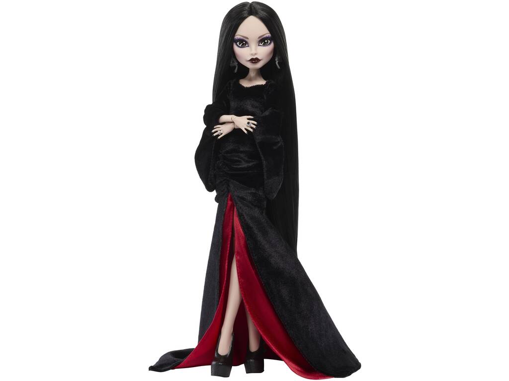 Monster High Wednesday Muñeca Morticia Addams