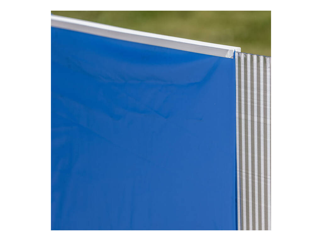 Piscine ovale aspect anthracite 500 x 300 x 120 cm Gre KIT500GY