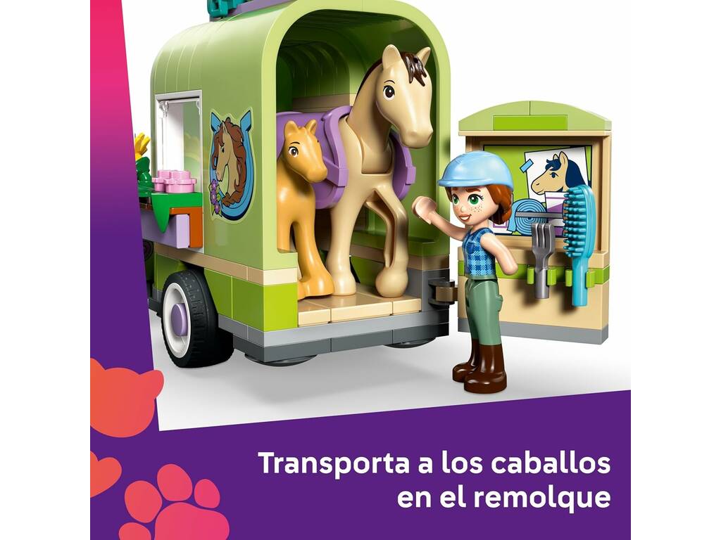 Lego Friends Pferde- und Fohlenanhänger