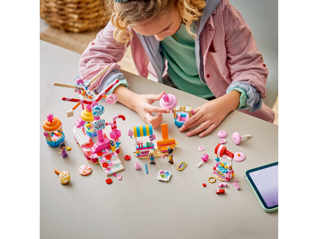 Lego Friends Noria: Cupcakes y Golosinas