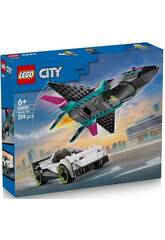 Lego City Jet vs Coche