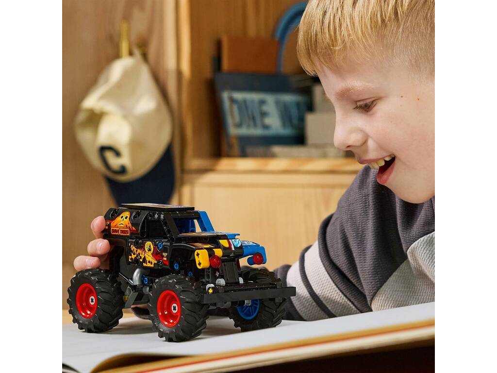 Lego Technic Monster Jam Grave Digger Fuoco e Ghiaccio