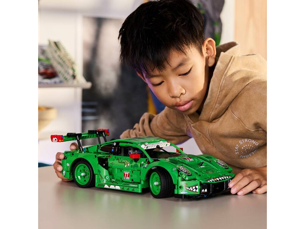 Lego Technic Auto Porsche 911 GT3 R Rexy AO Racing