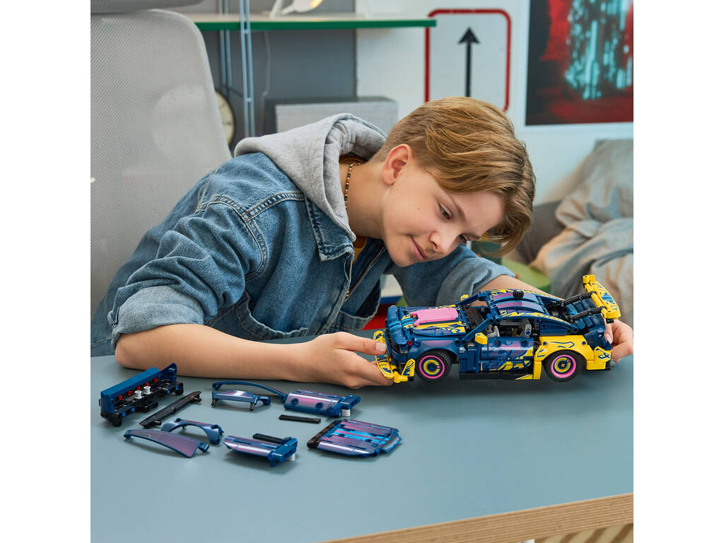 Lego Technic Taller de Tuning: Coche Ford Mustang GT