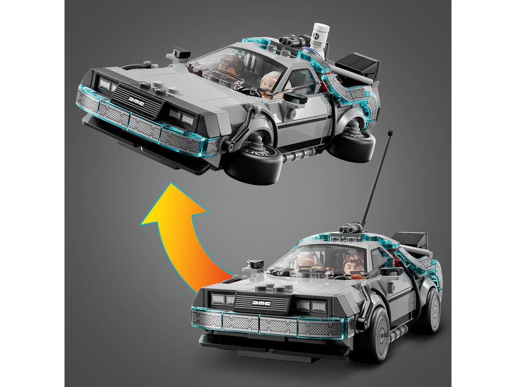 Lego Speed Champions Back To The Future Macchina del Tempo di Ritorno al Futuro
