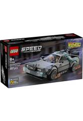 Lego Speed Champions Back To The Future Máquina del Tiempo de Regreso al Futuro